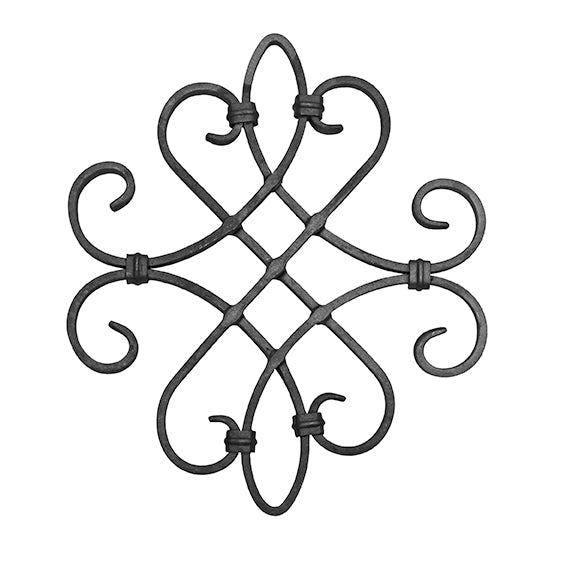 Díszelem 330x290, 12x6mm