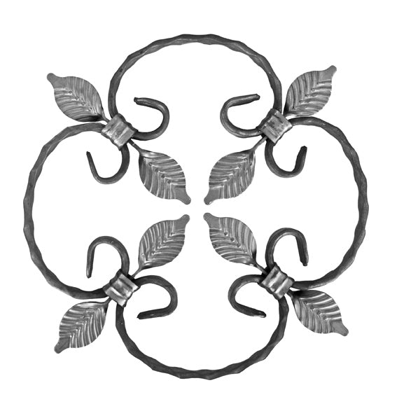 Díszelem h240, b240, 12x6mm