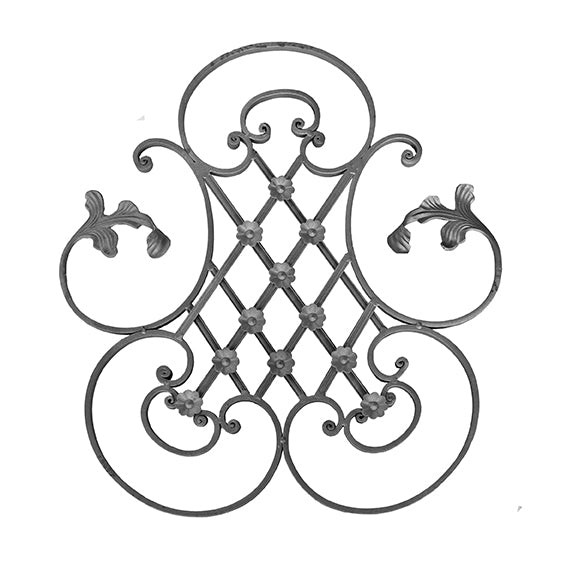 Panel díszelem 710x640, 16x8mm