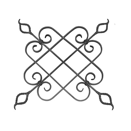 Panel díszelem 610x650, 16x8mm