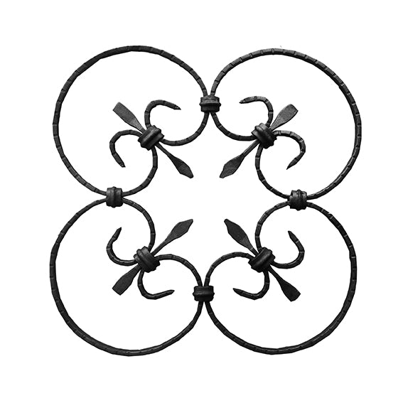 Díszelem h320, b320 10x5mm