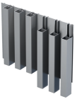 Aluminum facade system