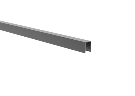 Click-lock felső záróléc kerítésbetéthez FG/F20...- Antracit RAL 7016