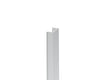 Narrow Cover Strip for Post Profiles and for U-Adapter of Fence System, 20 x 08 – 1.85 m – Natural