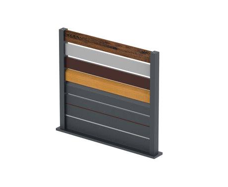 1x0,9m szabadon álló kerítésminta