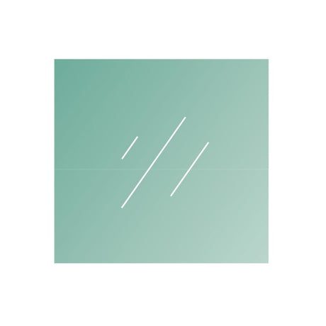 Színtelen laminált/edzet síküveg