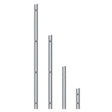 Rozsdamentes tolópajzs üvegajtóra AISI304, K320