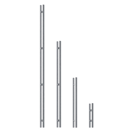 Rozdamentes nyitómarkolat-üvegajtóra AISI304, K320