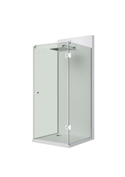 Tükörfény alumín. U profil üvegválaszfalhoz t8mm