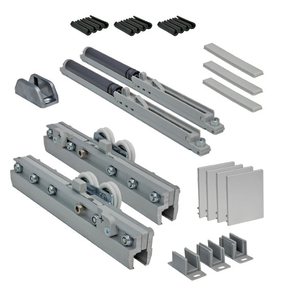 GS-AL/P8106/N/E toló üvegajtóhoz vasalatgarnitúra