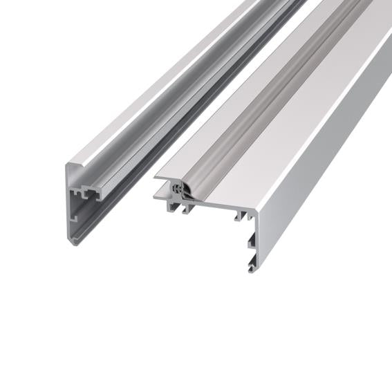 Alumínium profil üvegajtótok "U"