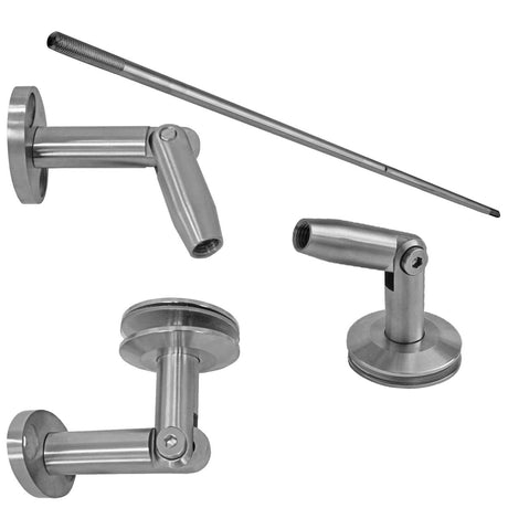 Rozsdamentes előtető vasalat garnitúra. AISI304, M