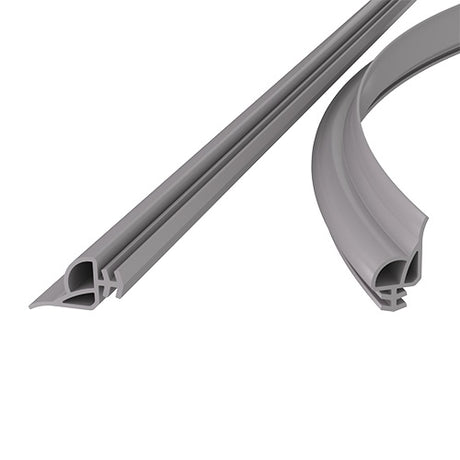 Alumínium profill üvegajtótok "L"