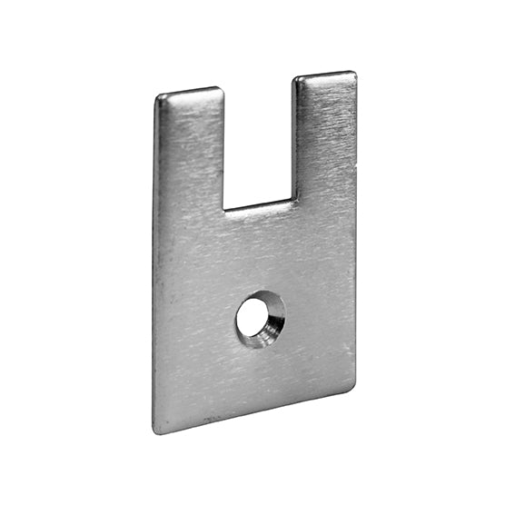 Profillvéglezáróelem t = 10mm  üveg