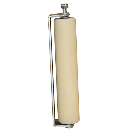 Ívelt toló, úszókapu támasztóhenger-gumiborításos