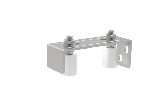 Felső megvezető 2 görgős konzoll Zn,