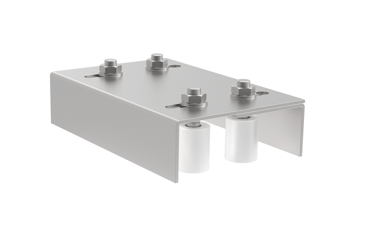 Felső megvezető 4 görgős konzoll Zn,