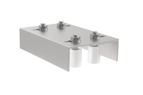 Felső megvezető 4 görgős konzoll Zn,