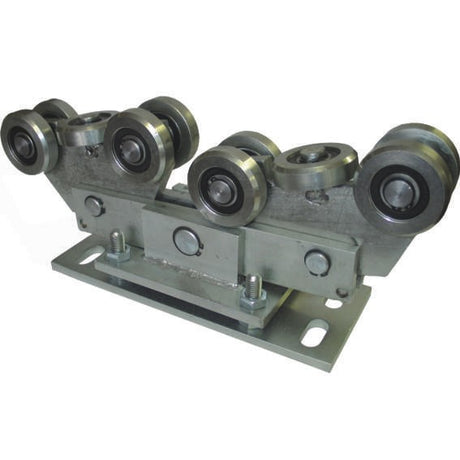 Úszókapu duplagörgő Zn, profile 80x80mm