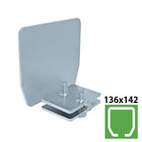 Profil véglezáró Zn, profile 136x142mm