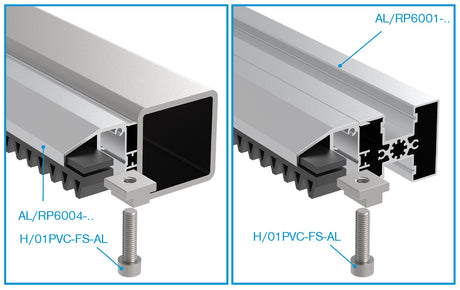 Összeszerelő készlet nylon fésűkhöz H/01PVC-AL