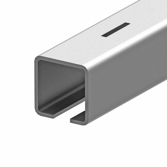 Úszókapu C-profil, horganyzott, 78x78x3,5 mm, L 7m