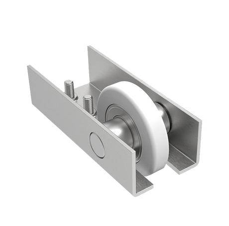 Rozsdamentes végzáró- felfutó görgővel profile 90x