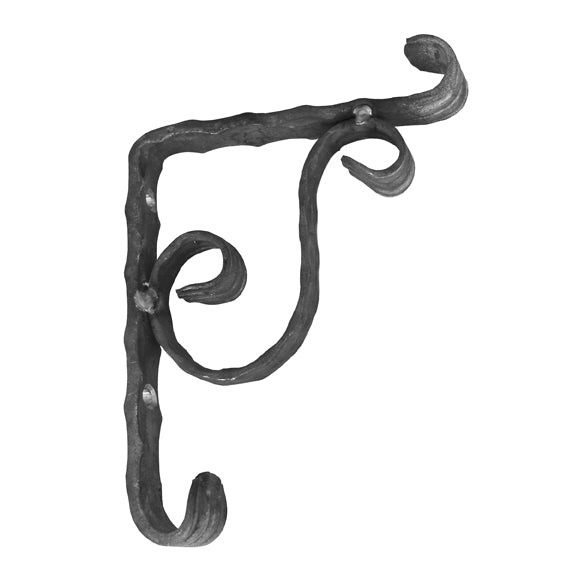 Kovácsolt termékek 175x165, 16x7mm, Fe