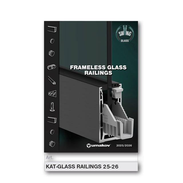 Katalógus keret nélküli üvegkorlátok 25/26