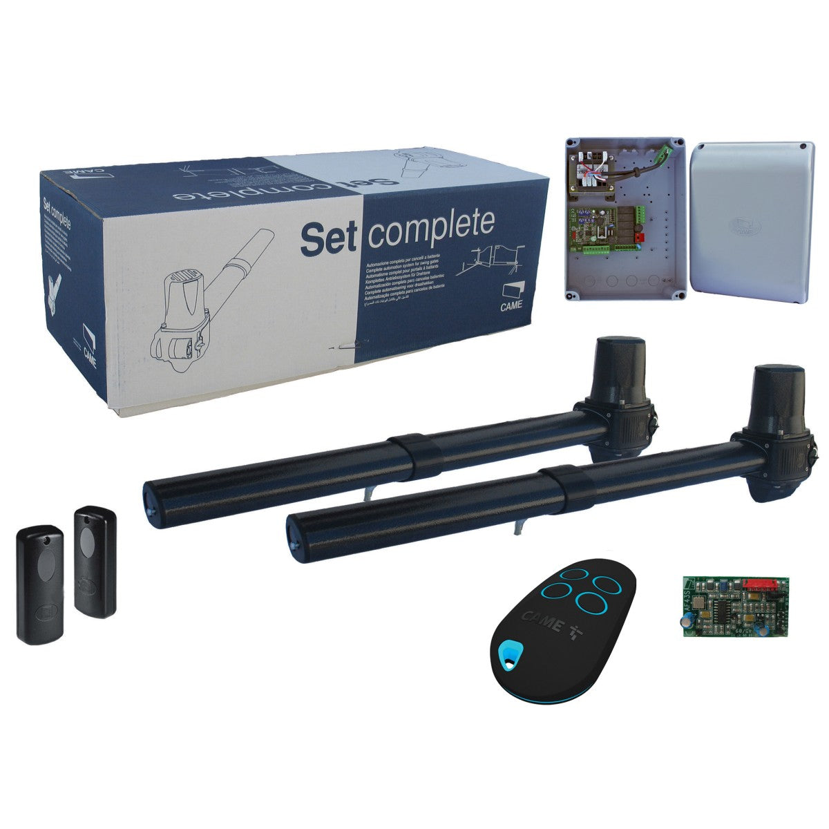 CAME hajtás kétszárnyú kapukhoz, készlet