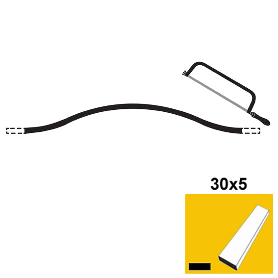 Napóleon ív 30x5, p300, L4410-5800mm