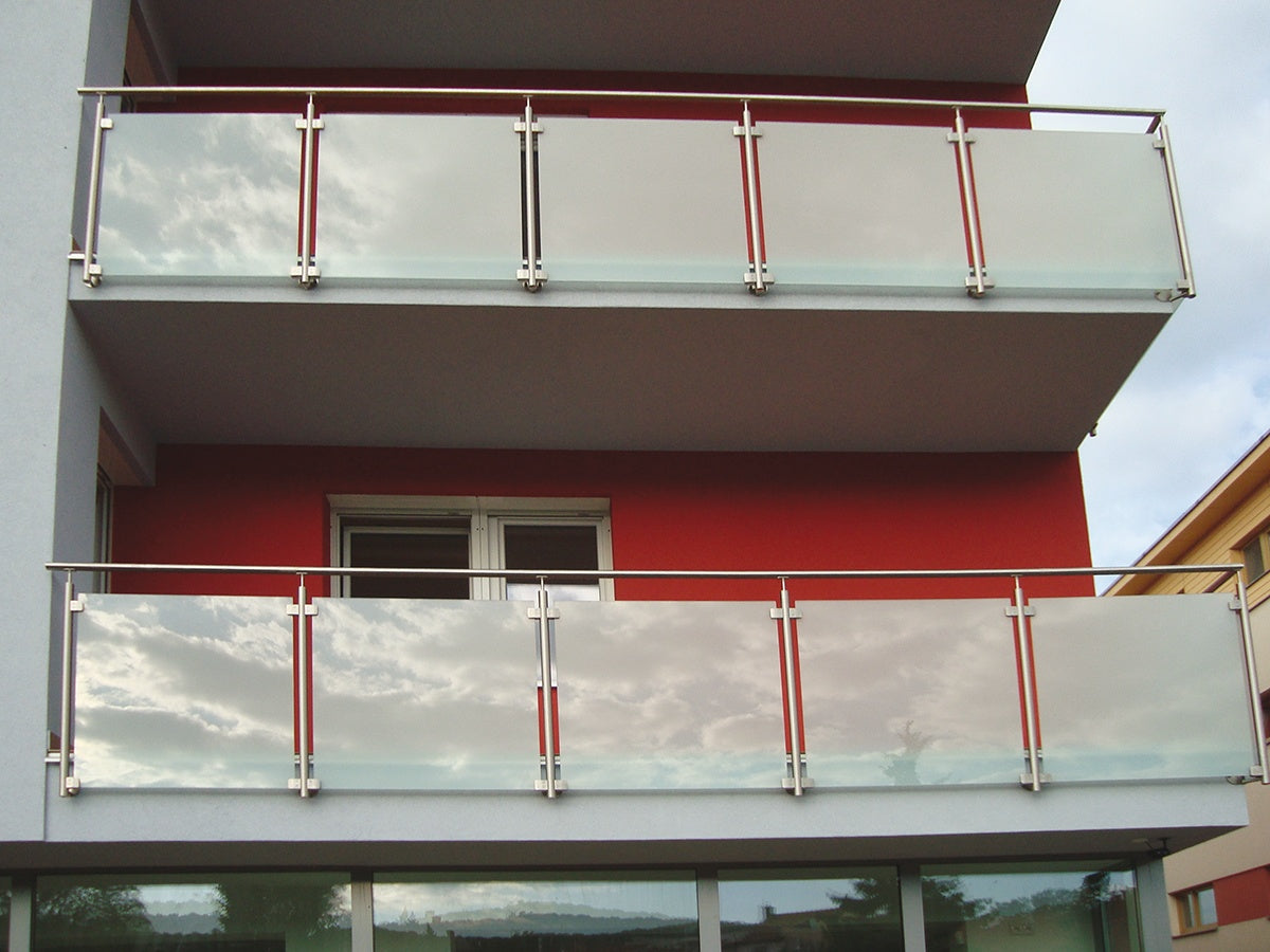 Üvegfogó, üvegtámasz alsóperemmel-D42,4 mm csőre