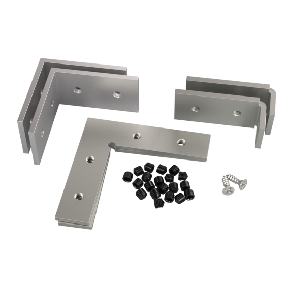 Alumínium profil üvegajtótok "U"