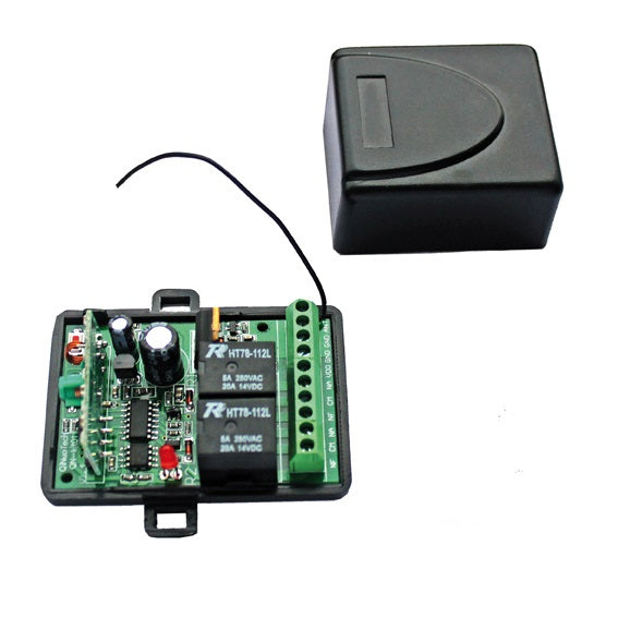 Kétcsatornás rádiókártya-fix kód