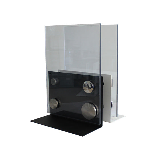 Bemutató reklámeszköz-üvegkorláthoz rozsdam.pontüv