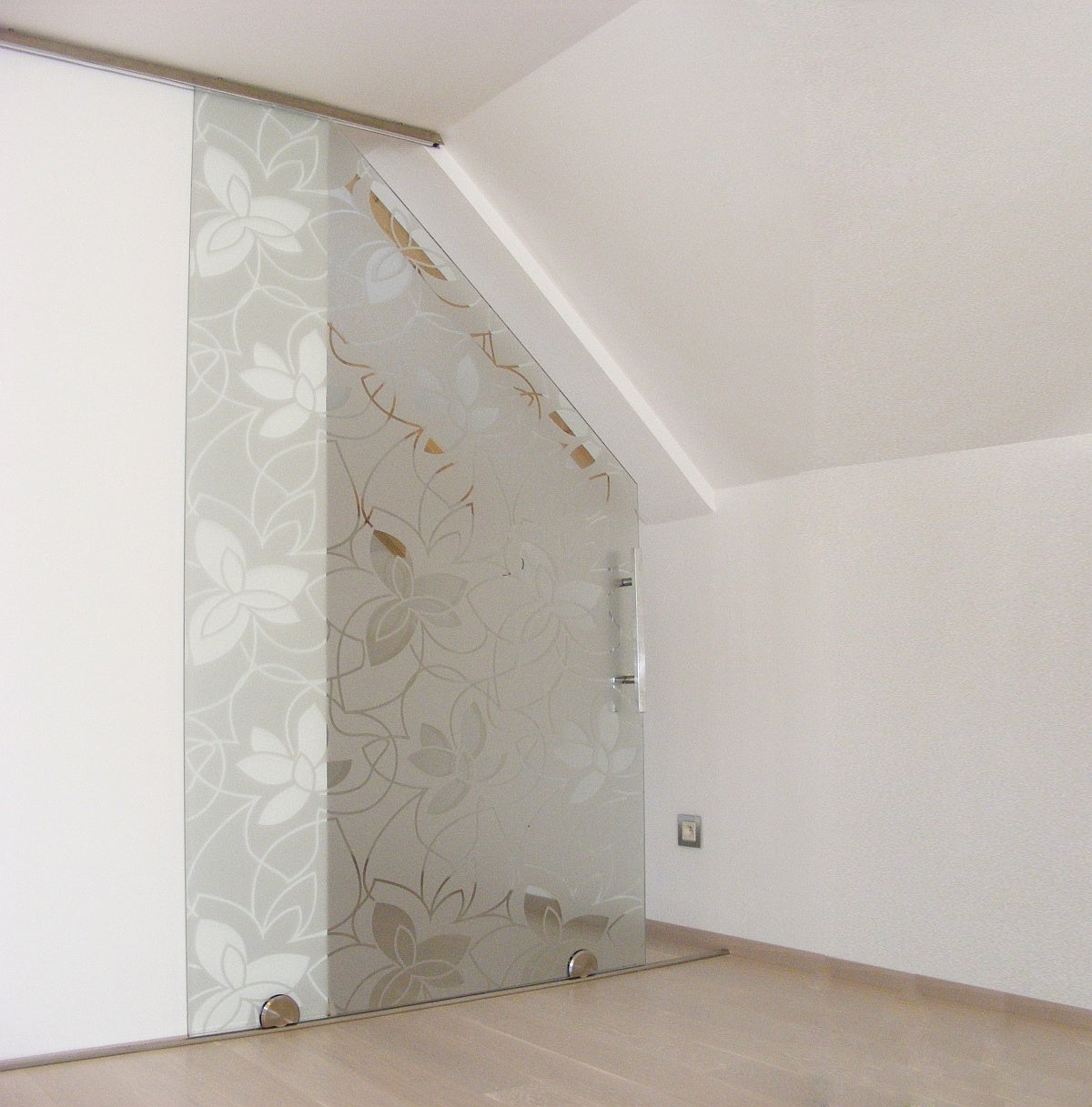 Rozsdamentes alsógörgő, toló üvegajtóhoz