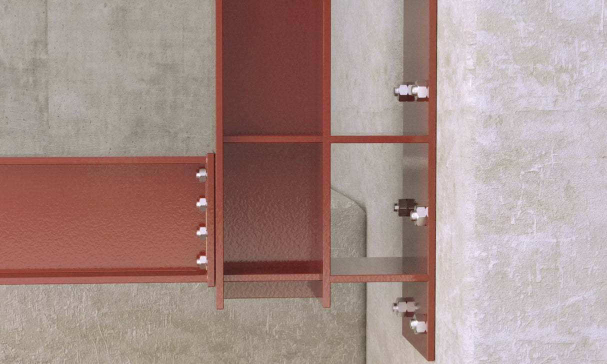 Nagy teherbírású dübel süllyesztett fejű csavarral