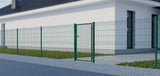 Bránka 1kr. ROUND ZnPVC 1000x1500mm, D75mm, zelená