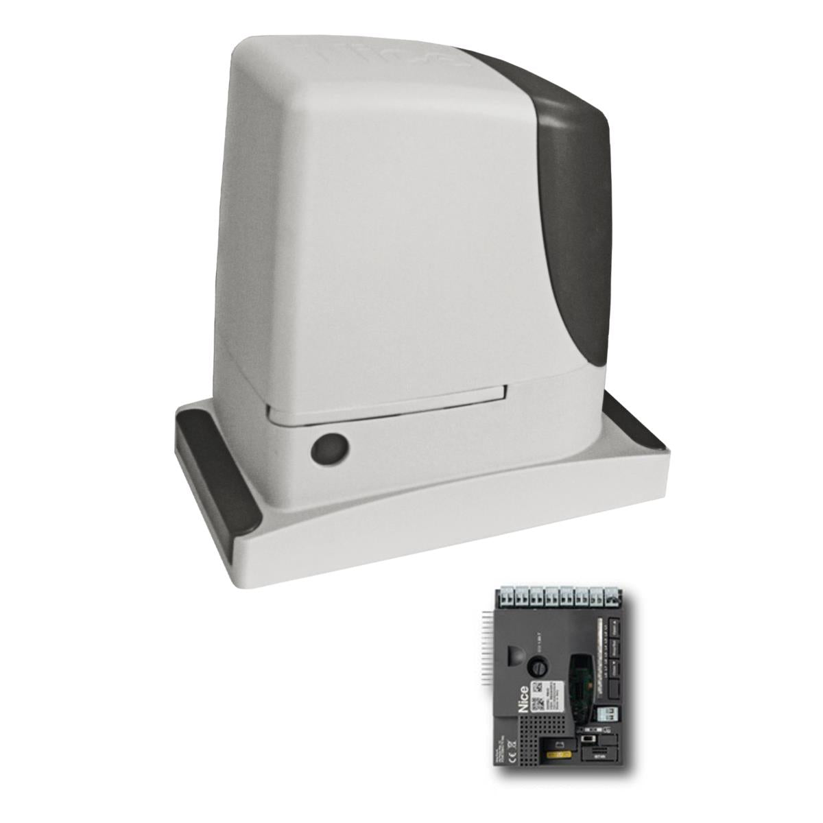 NICE automata toló/úszókapu meghajtóegység.