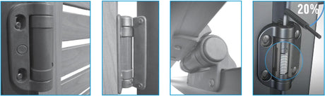 Kapupánt, fix rugóval