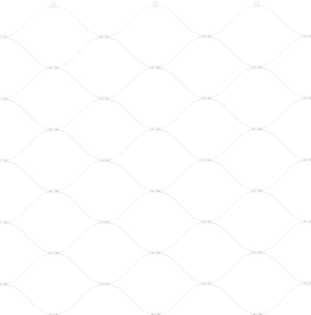 Saválló sodronyháló korlátra.