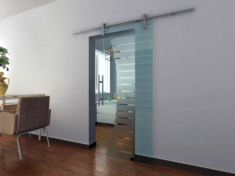 Padló megvezető AISI304, glass t 8,10,12mm