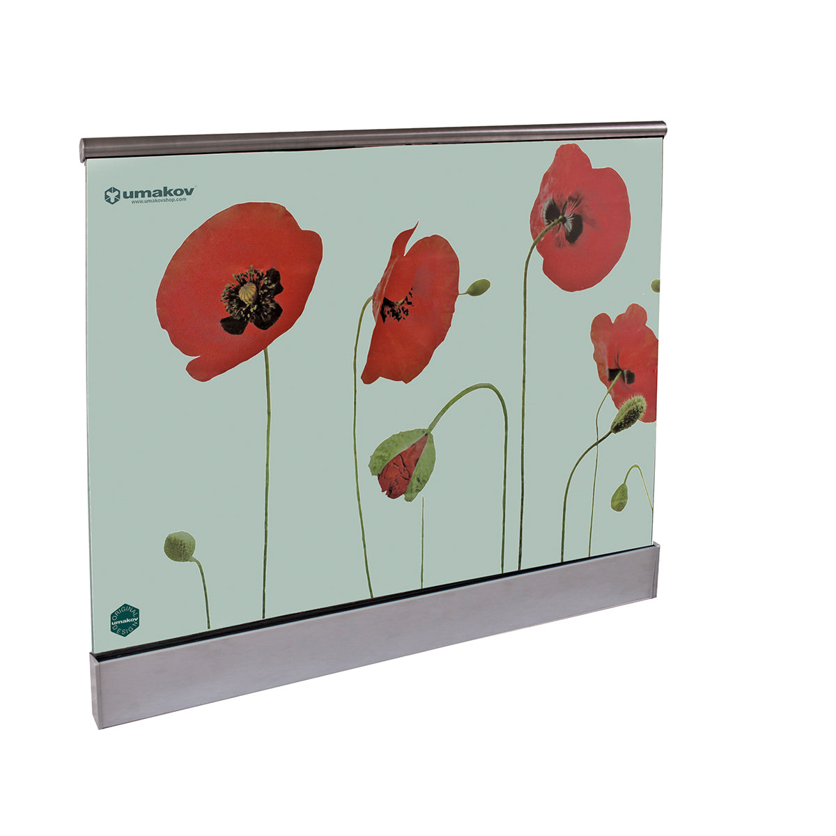 Vonalmenti üvegkorlát-teljes garnitúra H=1m/L=2,5m