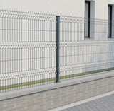 60x40 mm-es oszlop talppal ZnPVC 1200 mm antracit