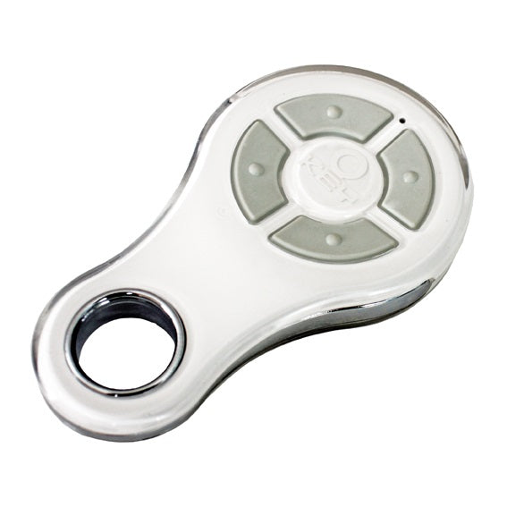 Távirányító Key fehér rolling code, 4CH, 433,92MHz