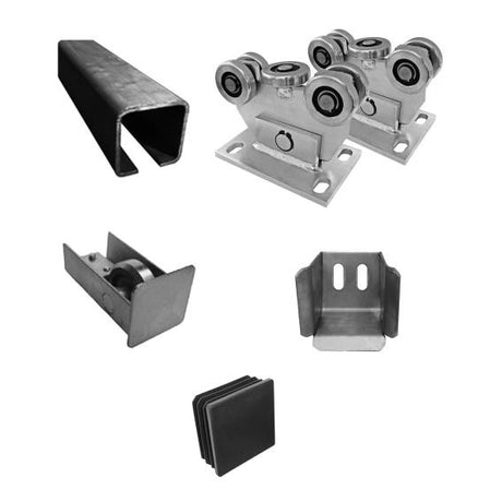 Úszókapu garnitúra 4m nyíláshoz Fe, 60x60mm
