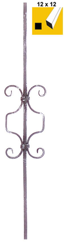 Korlápálca 12x12, h900mm