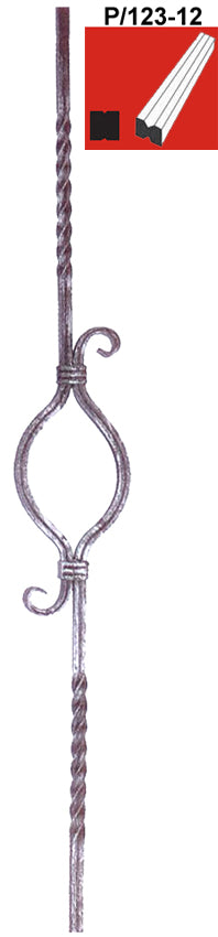 Korlápálca P/123-12, h900mm