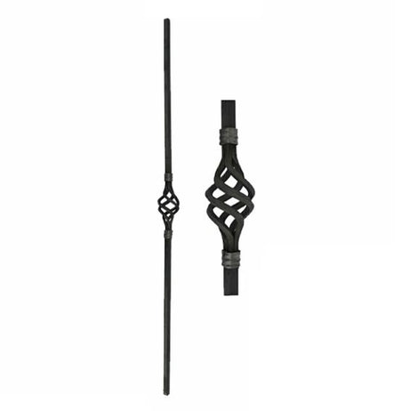 Korlápálca h900, b58, 12x12mm