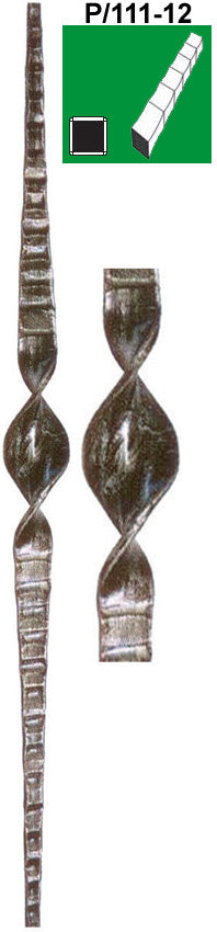 Kovácsoltpálca P/111, h900mm